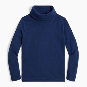 J.Crew Factory Mockneck Sweatshirt Navy XL